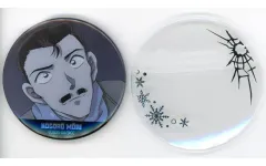 【中古】バッジ・ピンズ 毛利小五郎 「名探偵コナン 隻眼の残像 場面写トレーディングカバー付き缶バッジvol.3」