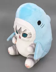 【中古】ぬいぐるみ パステルサメにゃん(ブルー) BIGぬいぐるみ 「mofusand」