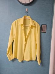黄色 レディース ブラウス