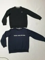 トゥルーレリジョン スウェット ブラック/ネイビー 2枚 まとめ レディース 105