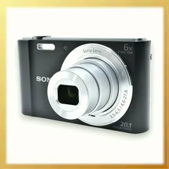 超希少　SONY Cyber−Shot W DSC-W810 ブラック　美品 Sony Compact Cyber-shot 20.1MP Digital Photography Camera with 6x