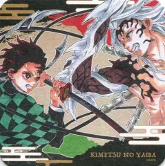 【中古】マグカップ・湯のみ 竈門炭治郎＆鬼舞辻無惨 「鬼滅の刃 コースター」