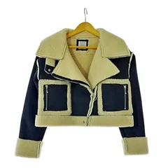 【中古品】Juemi ジュエミ SHORT MOUNTAIN JACKET 2810401 ジュエミ ショート ムートン ジャケット ライダース ボアジャケット アウター 【168-230707-ay-38-izu】
