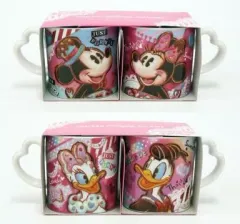 【中古】マグカップ・湯のみ(キャラクター) ミッキー＆ドナルド/ミニー＆デイジー ペアマグ 「ディズニー スウィートラブ 2015」 東京ディズニーリゾート限定
