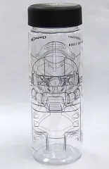 【中古】マグカップ・湯のみ(キャラクター) シャア専用ザクII＆G-セルフ(フェイス) クリアボトル 「機動戦士ガンダム×ガンダムカフェ40th記念「BEYOND」フェア第2弾 前半」 ドリンク注文特典のサムネイル