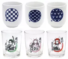 【中古】マグカップ・湯のみ 全6種セット グラス・湯呑みセレクション 「一番くじ 鬼滅の刃 ～無限列車編～」 F賞