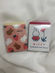 日本製ミッフィーストア メモ帳