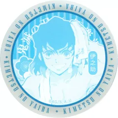 【中古】バッジ・ピンズ 嘴平伊之助 「鬼滅の刃×極楽湯・RAKU SPA 帰ってきた!炭治郎たちの極楽な休日 牛乳瓶蓋アクリルバッジ」