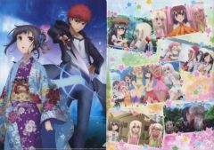 [중고] 클리어 파일 슈츠키 미유&에미야 시로/집합 A4 클리어 파일 2장 세트 [극장판 Fate/kaleid liner 프리즈마☆이리야 유키시타의 맹세]