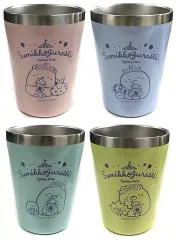 【中古】マグカップ・湯のみ 全2種セット たぴおかパーク 真空ステンレスペアタンブラー 「すみっコぐらし」