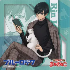 【中古】マグカップ・湯のみ 糸師凛(等身) オリジナルコースター 「ブルーロック×カラオケまねきねこ」 コラボドリンク注文特典