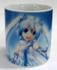 [중고] 머그컵·탕만 유키미쿠(메인 비주얼) 머그컵 [SNOW MIKU] 유키미쿠 스카이타운 한정