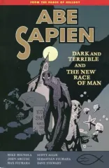 【中古】海外コミック ≪アメコミ≫ Abe Sapien: Dark and Terrible and the New Race of Man(ペーパーバック)(3) / Sebastian Fiumara