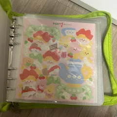 バインダー含む ) jjoramzi 王大シール100枚