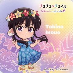[중고] 코스터 이노우에 타키나 (SD / 하와이안) 오리지널 코스터 [리콜리스 리코일 Hawaiian cafe&diner] 메뉴 주문 특전