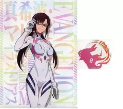 【中古】クリアファイル 真希波・マリ・イラストリアス A4クリアファイル・ステッカーセット 「一番くじ エヴァンゲリオン～初号機、暴走!～」 G賞