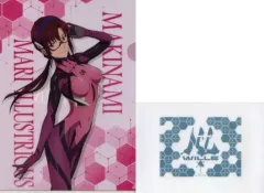 【中古】クリアファイル 真希波・マリ・イラストリアス/ピンクプラグスーツ A4クリアファイル＆ステッカーセット 「一番くじ エヴァンゲリオン エヴァパイロット、集結!」 H賞