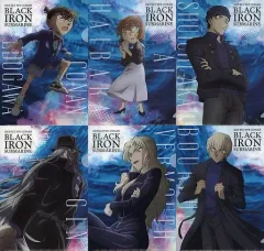 【中古】クリアファイル 全6種セット A5クリアファイル 「劇場版 名探偵コナン 黒鉄の魚影×セブンイレブン」 対象商品購入特典