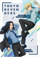 【中古】クリアファイル 場地圭介＆松野千冬(スーツ) A4シングルクリアファイル 「東京リベンジャーズ」