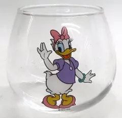 【中古】グラス デイジーダック ゆらゆらタンブラー Retro Cafe 「ディズニー」 ディズニーストア限定