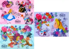【中古】クリアファイル 集合 A4クリアファイル3枚セット 「ふしぎの国のアリス」 東京ディズニーリゾート限定