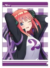 【中古】クリアファイル 中野二乃(応援団ver) A4クリアファイル 「映画 五等分の花嫁」