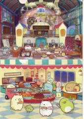 【中古】クリアファイル 食堂＆工場 A4クリアホルダーセット 「映画 すみっコぐらし ツギハギ工場のふしぎなコ」