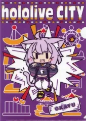 【中古】クリアファイル [単品] 猫又おかゆ A4クリアファイル 「バーチャルYouTuber ホロライブ hololiveCITY ATTRACTIONS」
