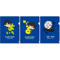 【中古】クリアファイル A.潔世一＆蜂楽廻＆凪誠士郎 おなまえぴたんコ A5クリアファイル3枚セット 「ブルーロック」