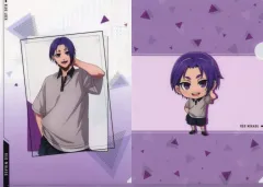 【中古】クリアファイル 御影玲王 A4クリアファイル2枚セット 私服ver. 「ブルーロック 大解剖展 POP UP STORE」