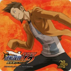 【中古】コースター 矢張政志 コースター 「逆転裁判123 成歩堂セレクション×カラオケパセラ/カプコンバー」 カプコンバー来店特典