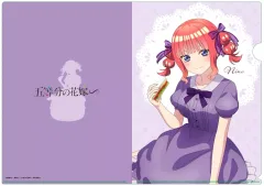 【中古】クリアファイル 中野二乃(アフタヌーンティーVer.) 描き下ろし A4クリアファイル 「五等分の花嫁∽」