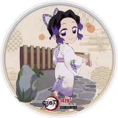 【中古】コースター 胡蝶しのぶ ご当地イラストコースター 「鬼滅の刃 全集中展」 開催記念ドリンク第3弾注文特典 ufotable cafe TO GO限定