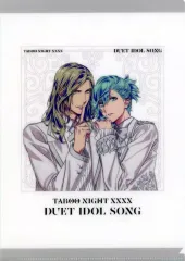 【中古】クリアファイル 美風藍＆カミュ A5クリアファイル 「CD 劇場版 うたの☆プリンスさまっ♪ TABOO NIGHT XXXX アイドルソング 藍＆カミュ 初回限定盤」 アニメイト限定特典