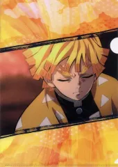 【中古】クリアファイル 我妻善逸 A4クリアファイル 「鬼滅の刃×柿安 コラボ第2弾」 黒毛和牛 無限 牛鍋弁当 購入特典