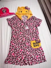 ドン・キホーテ ハローキティ タンニング ピンク ギャル レオパード パジャマ ボディスーツ