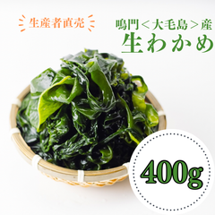 「生産者直売」鳴門生わかめ 400g