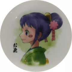 [중고] 접시·찻잔 옥 가자리 그림 접시 [이치반 복권 원피스 ONE PIECE GIRL'S COLLECTION -화노막-] F상