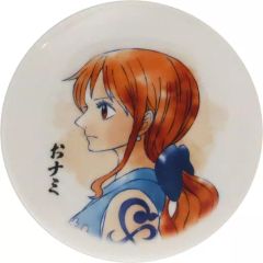 [중고] 접시·찻잔 오나미 카자리 그림 접시 [이치반 복권 원피스 ONE PIECE GIRL'S COLLECTION -화노막-] F상