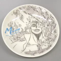 【中古】皿・茶碗 マルコ 描き下ろし絵皿 「一番くじ ワンピースEX悪魔を宿す者達」 E賞