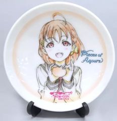 [중고] 접시·찻잔 타카미 치카 마메 접시 [러브라이브! 선샤인!! 5주년 전시회 -Pieces of Aqours-]