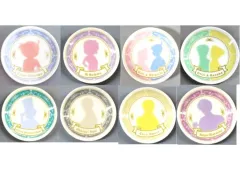 【中古】皿・ボウル 全8種セット ミニプレート 「セガラッキーくじONLINE 名探偵コナン -White＆Black-」 E賞