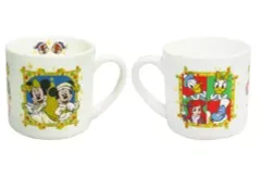 【中古】マグカップ・湯のみ(キャラクター) ミッキー＆ミニー/他4人 スーベニアカップ ｢ハーバーサイド クリスマス 2004｣ 東京ディズニーシー限定