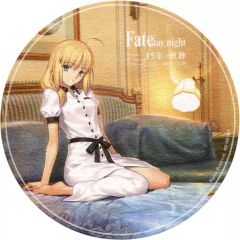 [중고] 머그컵·탕만 세이버(방) 코스터 [TYPE-MOON전 Fate/stay night -15년의 궤적-] 카페 오더 특전