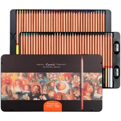 Marco 油性色鉛筆 72色 いろえんぴつ プロ 大人用塗り絵用 3.7 mm粗芯 折れにくい 大面積敷き色 色彩豊かな重ね塗り可能 着色しやすい 子供 大人 学生 専門美術従事者向け 鉄箱入 高級プレゼント3100-72色