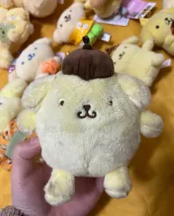 サンリオ ポムポムプリン マスコット ぬいぐるみ キーホルダー