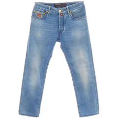 【中古】ヤコブコーエン JACOB COHEN J688 PADDLE ストレッチコットン ジーンズ デニムパンツ ブルー【サイズ32】【メンズ】