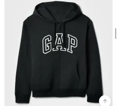 (新品) ギャップ フードジップアップ ブラック