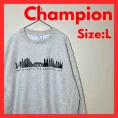 【美品】古着　チャンピオン　スーベニア　リバースウィーブ　スウェットシャツ　メンズ　L