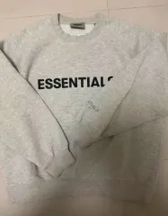 FEAR OF GOD(フィアオブゴッド) ESSENTIALS エッセンシャルズ フロントロゴ スウェット オートミール L 出品